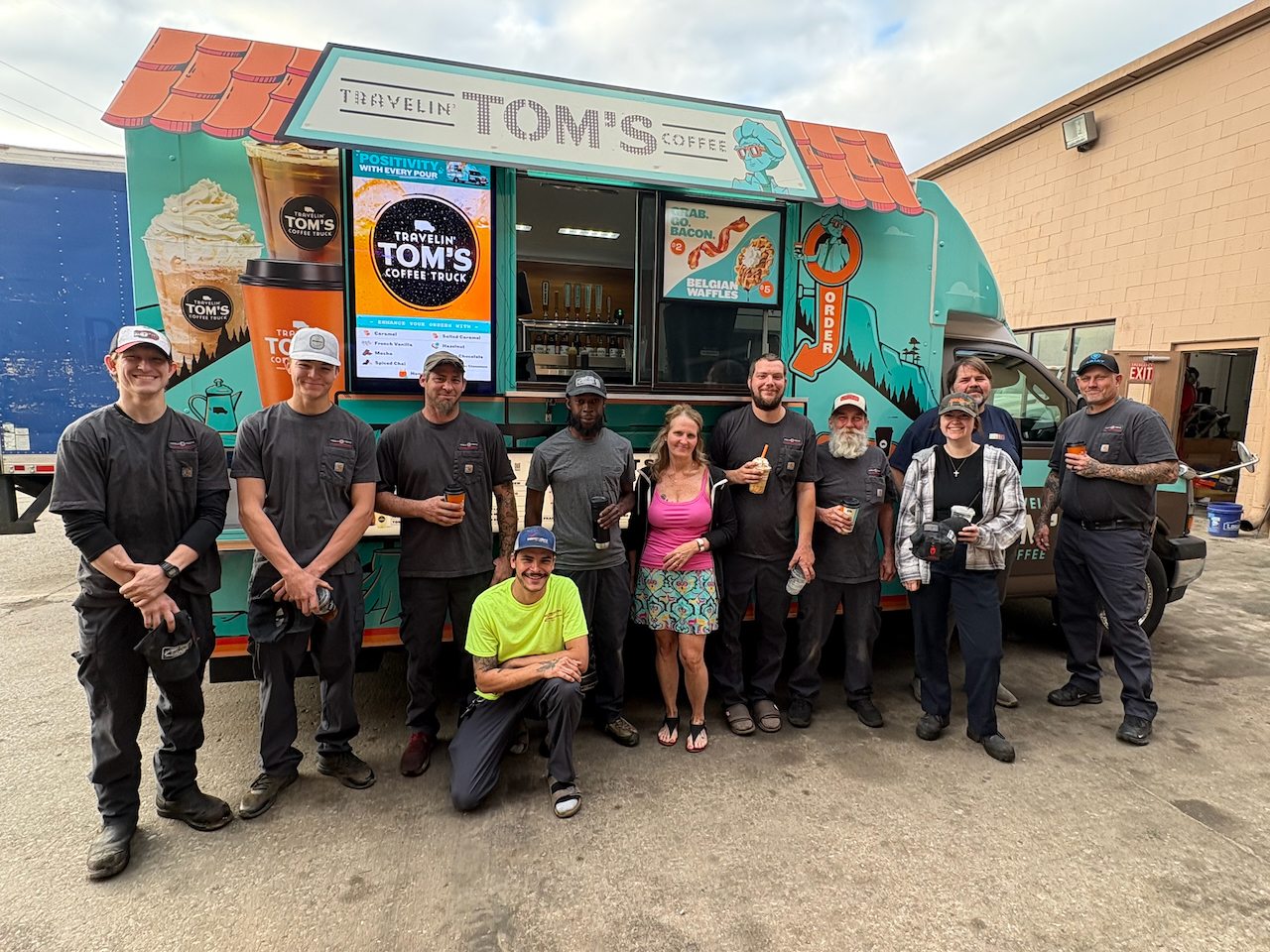 The Mobile Techs crew on-site